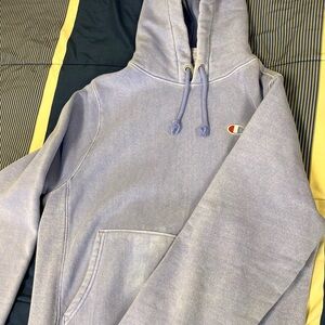 Champion Light Blue Hoodie